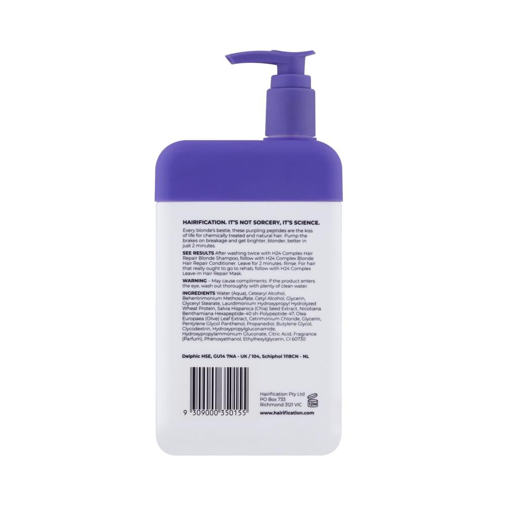 H24 Complex Hair Repair Blonde Conditioner (300ml)