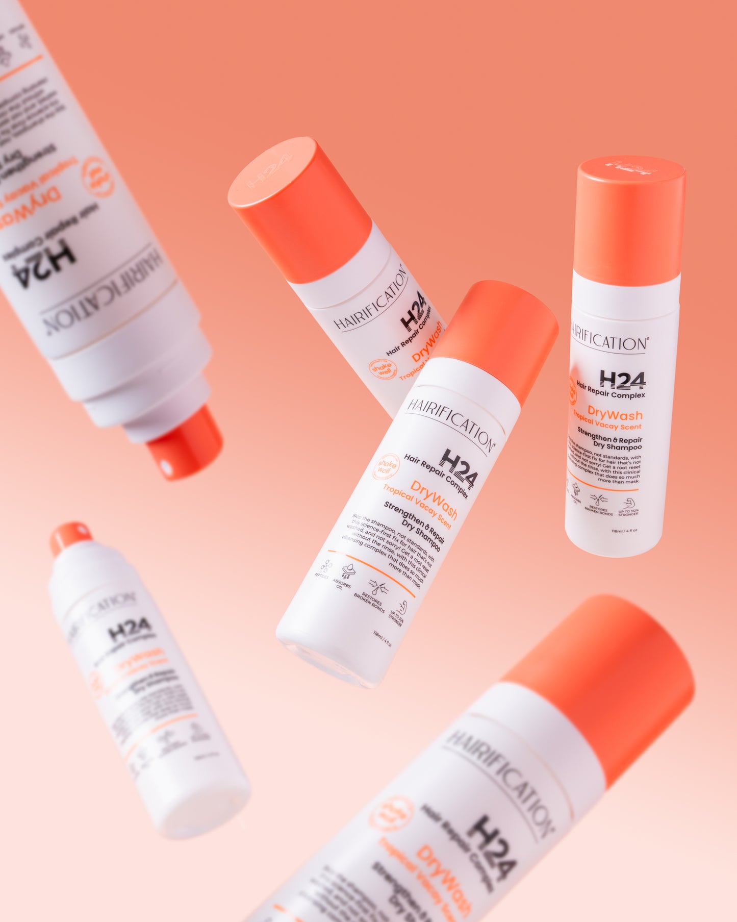 H24 Complex DryWash Strengthen & Repair Dry Shampoo (118ml)