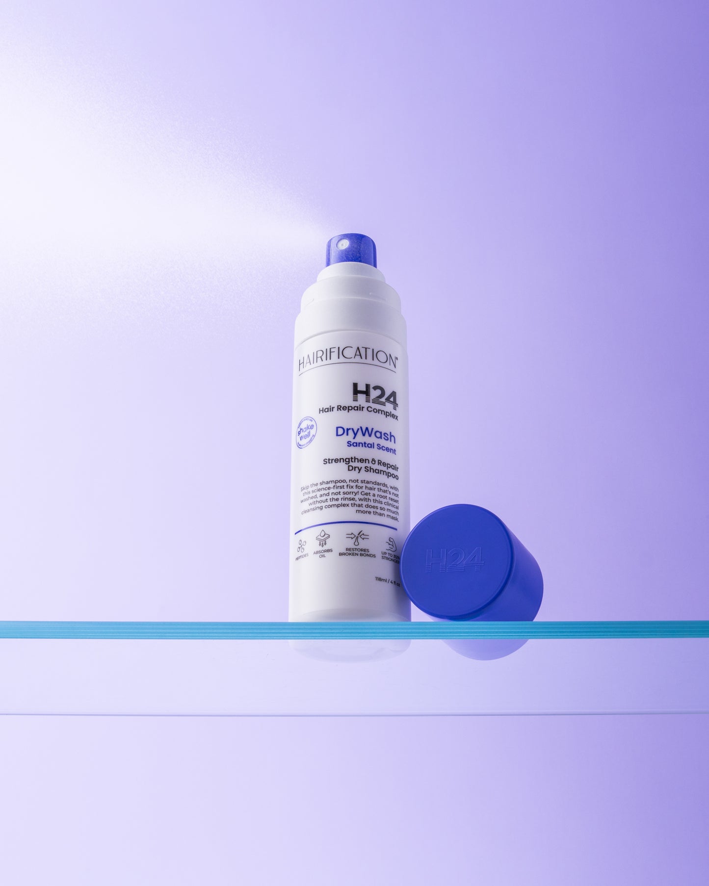 H24 Complex DryWash Strengthen & Repair Dry Shampoo (118ml)