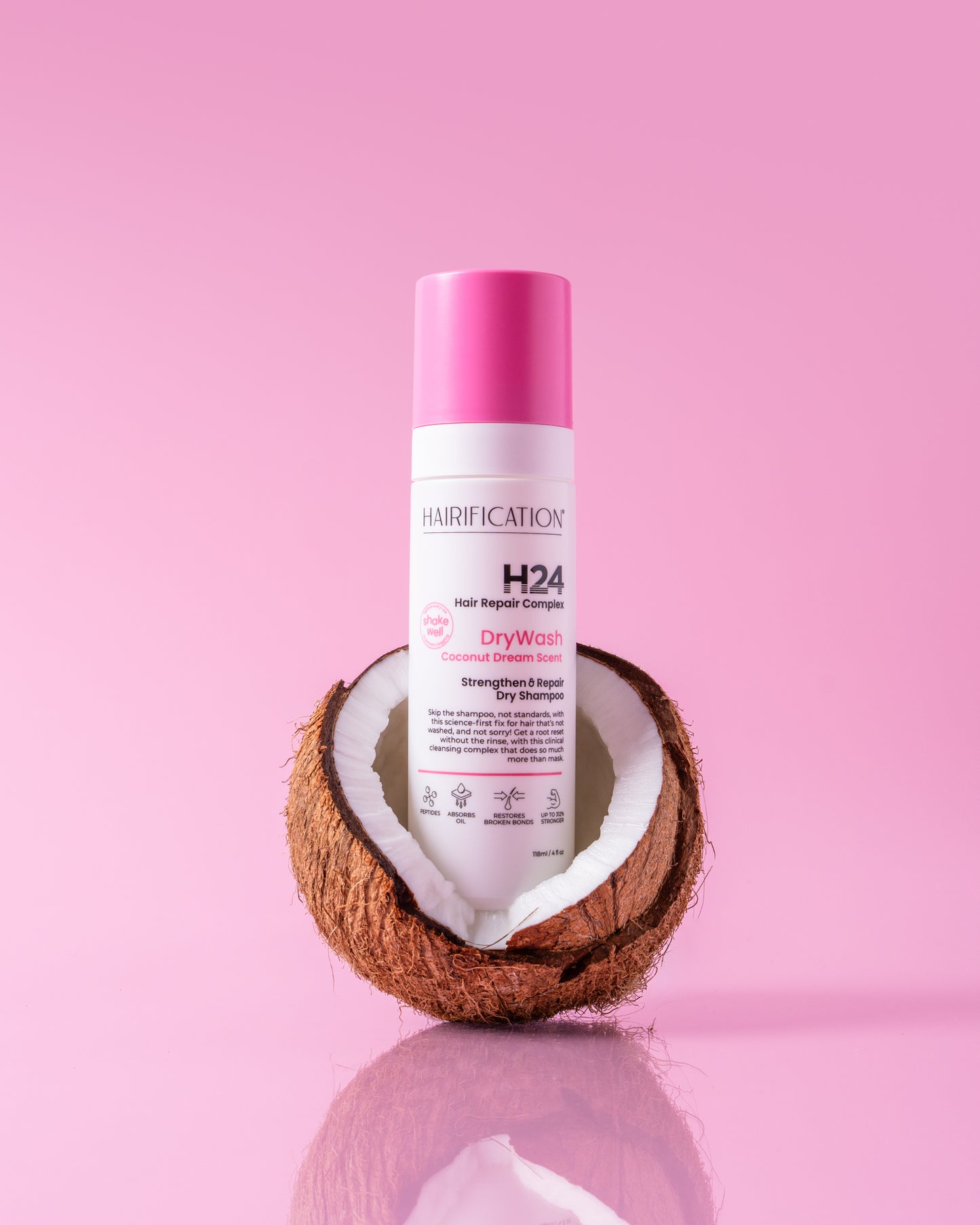 H24 Complex DryWash Strengthen & Repair Dry Shampoo (118ml)