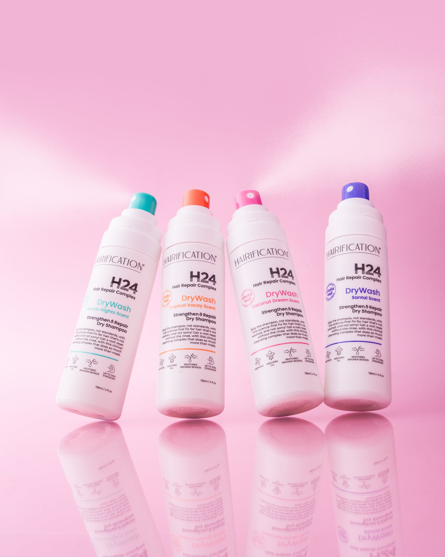 H24 Complex DryWash Strengthen & Repair Dry Shampoo (118ml)
